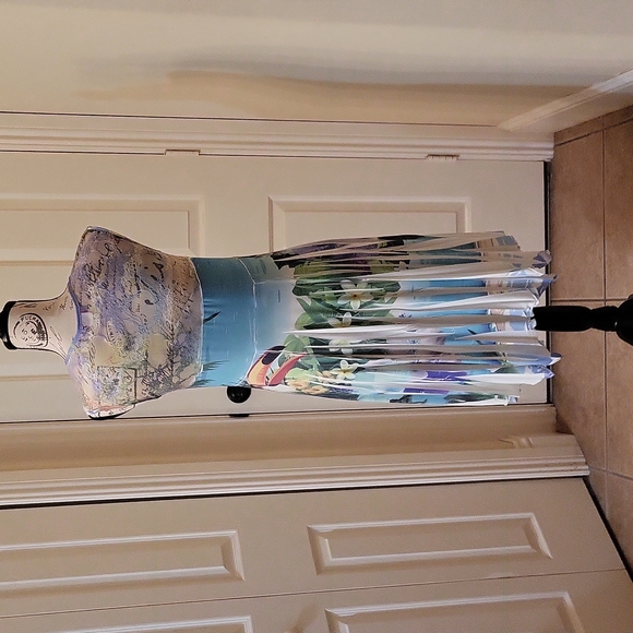 Reina Sleeveless Boho Island Dress - Picture 3 of 7